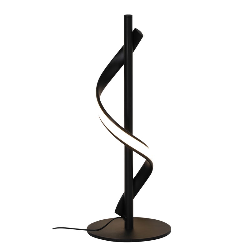 Lampa podłogowa LED 43cm 10W neutralna biel 4000K stojąca nocna czarna matowa XUDO