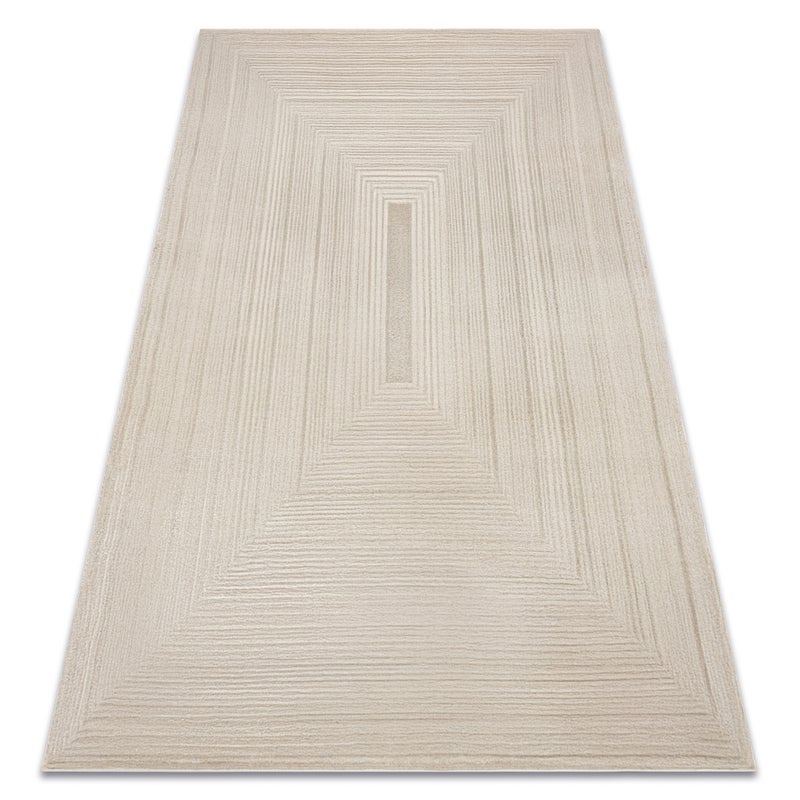 Dywan BALANCE 8788 taupe - Geometryczny, strukturalny, glamour 140x190 cm