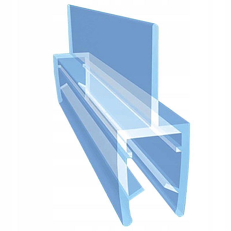 100 cm USZCZELKA DO KABINY PRYSZNICOWEJ PARAWANU SZKŁA DOLNA POZIOMA 6 7 8 MM 100CM