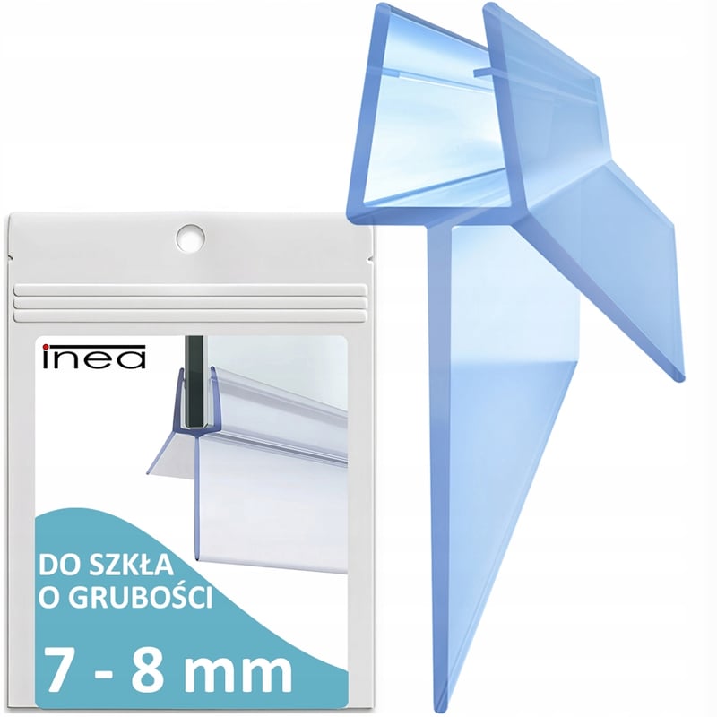 130 cm USZCZELKA DO KABINY PRYSZNICOWEJ LUB DRZWI PRYSZNICOWYCH DOLNA 7-8mm 1,3 metra
