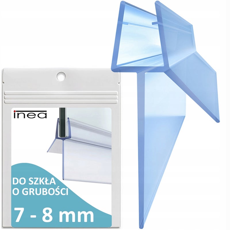 150 cm USZCZELKA DO KABINY PRYSZNICOWEJ LUB DRZWI PRYSZNICOWYCH DOLNA 7-8mm 1,5 metra