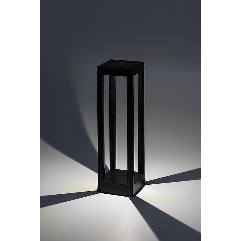 Lampa gruntowa wbijana solarna Cong czarna LED 0.18W 4000K 6lm wym: 35 x 10 x 10 cm tworzywo sztuczne Rabalux