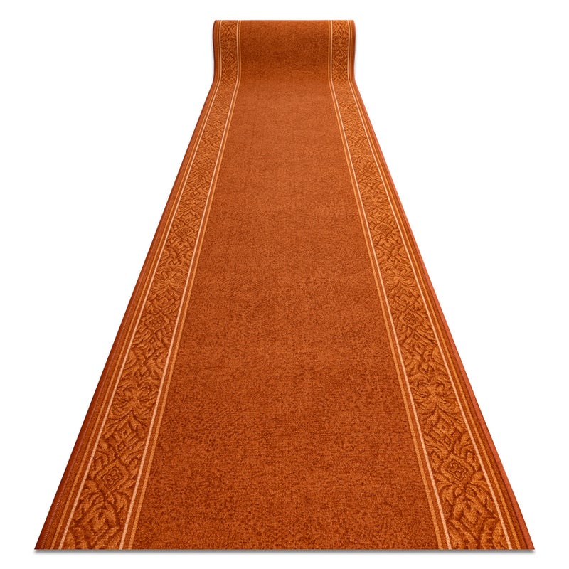 CHODNIK PODGUMOWANY ST.TROPEZ rudy 84 RAMKA PRZECIERANY antypoślizgowy 100cm 100x200 cm