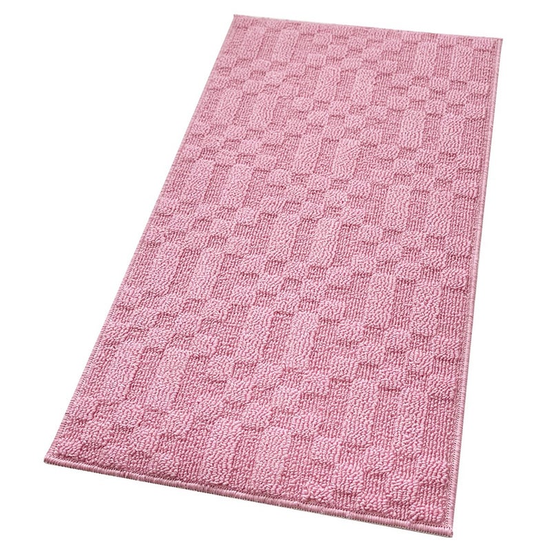 Dywanik łazienkowy 3D Miękki Chłonny Antypoślizgowy Dywanik Nocny 45x75 Cm Różowy