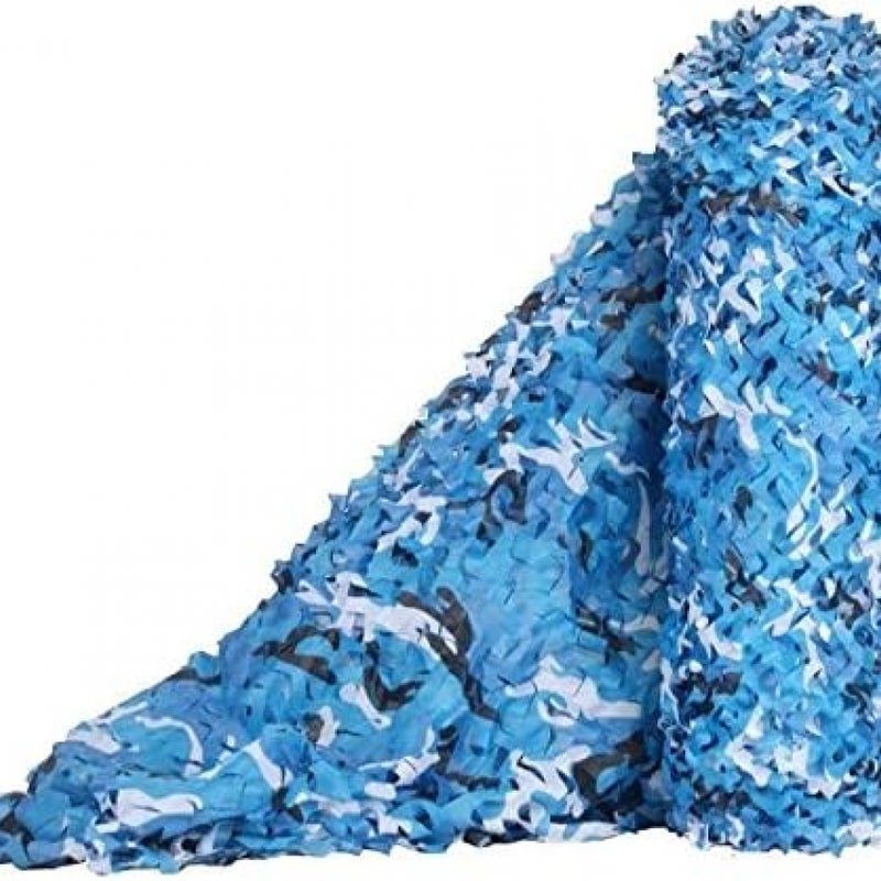 Siatka maskująca – 3 m x 4 m – plandeka kamuflażowa – siatka przeciwsłoneczna do polowań, na zasłony, do celów wojskowych, na kemping, do strzelania –