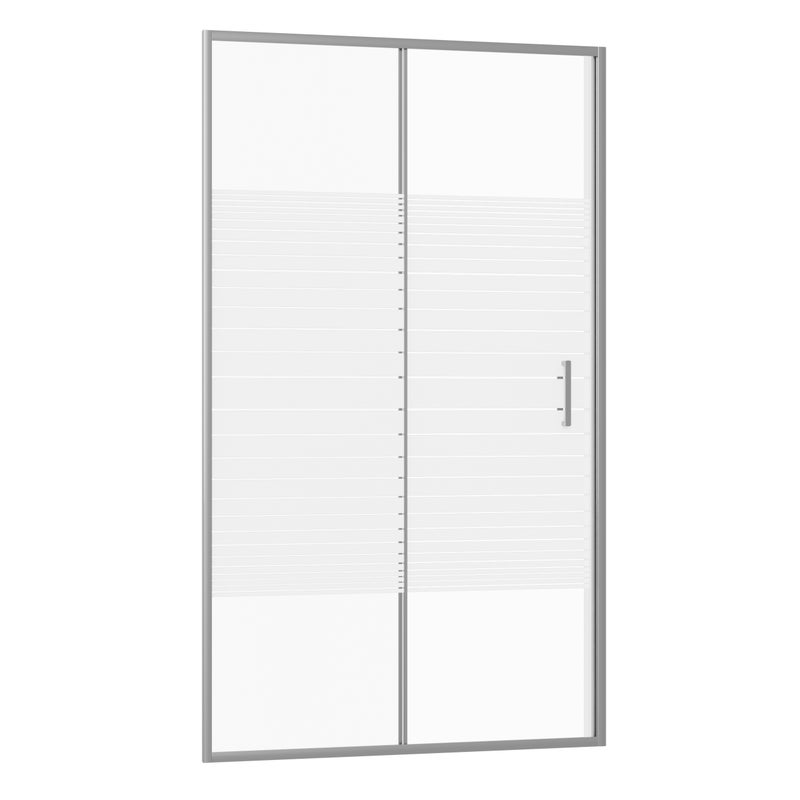 Drzwi prysznicowe przesuwne MERAPI SEVANTE 125 cm chrom 1 szt.