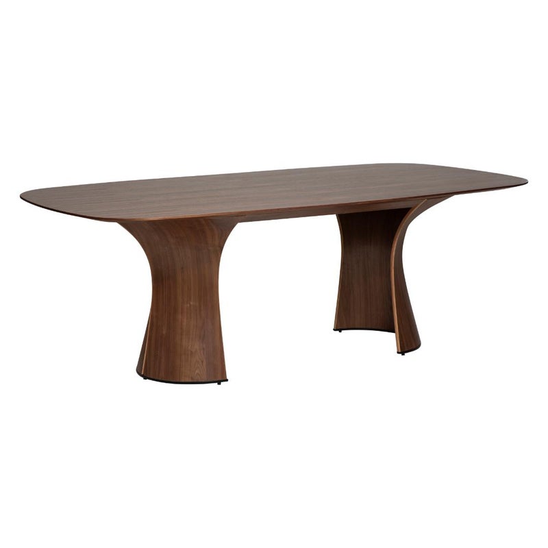 Root Dan-Form stół do jadalni fornir orzech.