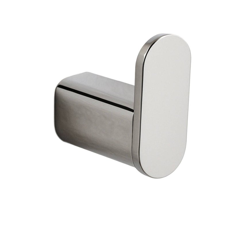 BALNEO - haczyk na ręczniki stal nierdzewna srebrny CHROM - haczyk łazienkowy QARX nierdzewny - wieszak ścienny do łazienki