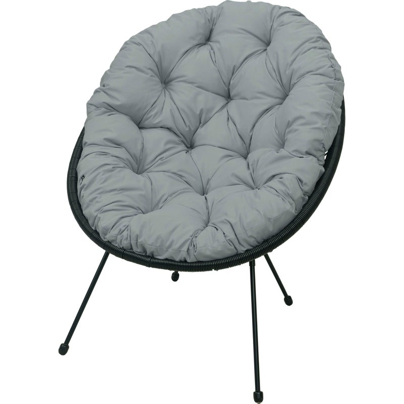 Poduszka na fotel żyłkowy Acapulco AMPO jasny szary 1 szt.