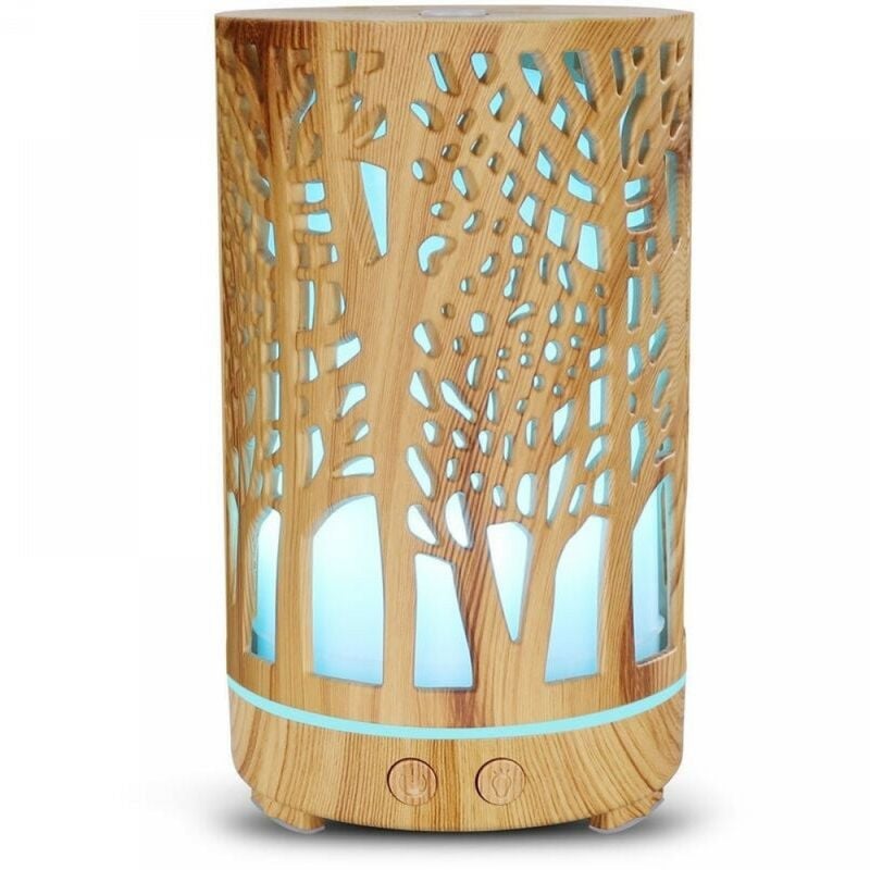 Dyfuzor olejków eterycznych, dyfuzor do aromaterapii, nawilżacz ultradźwiękowy o dużej pojemności z regulowanym trybem mgiełki