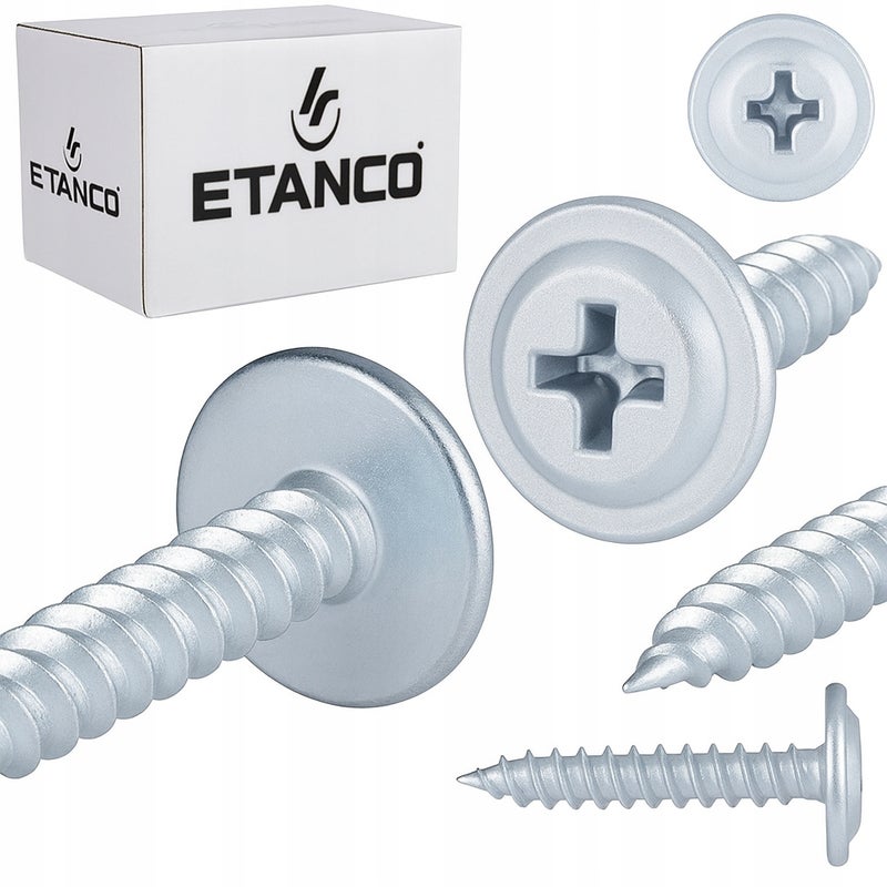 Wkręty podkładkowe Etanco do drewna 4,2x75mm, ocynk GM-S 250szt.