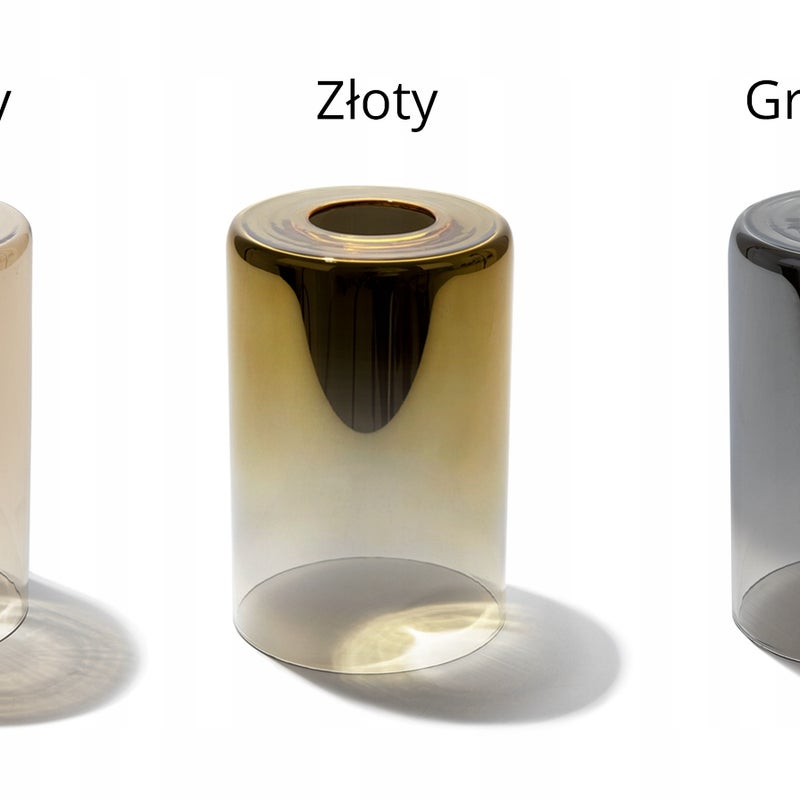 Lampa sufitowa wisząca Hella modern 3xE27 abażur walec grafitowy Light Home LH