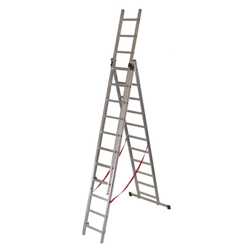 Drabina aluminiowa 3-elementowa Basic 3x11 150kg 297cm