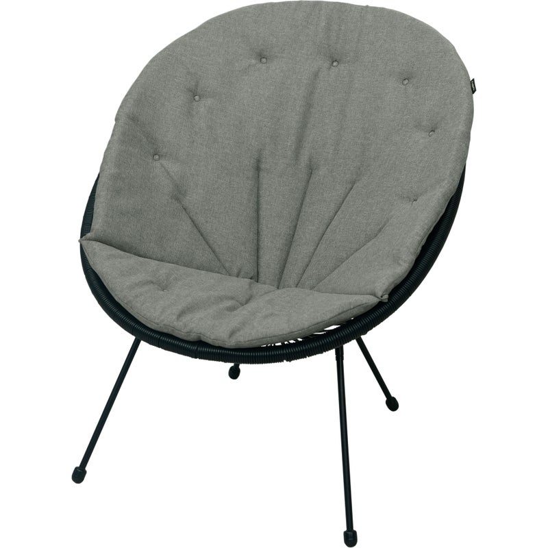 Poduszka na fotel żyłkowy AMPO szary melanż Acapulco 1 szt.