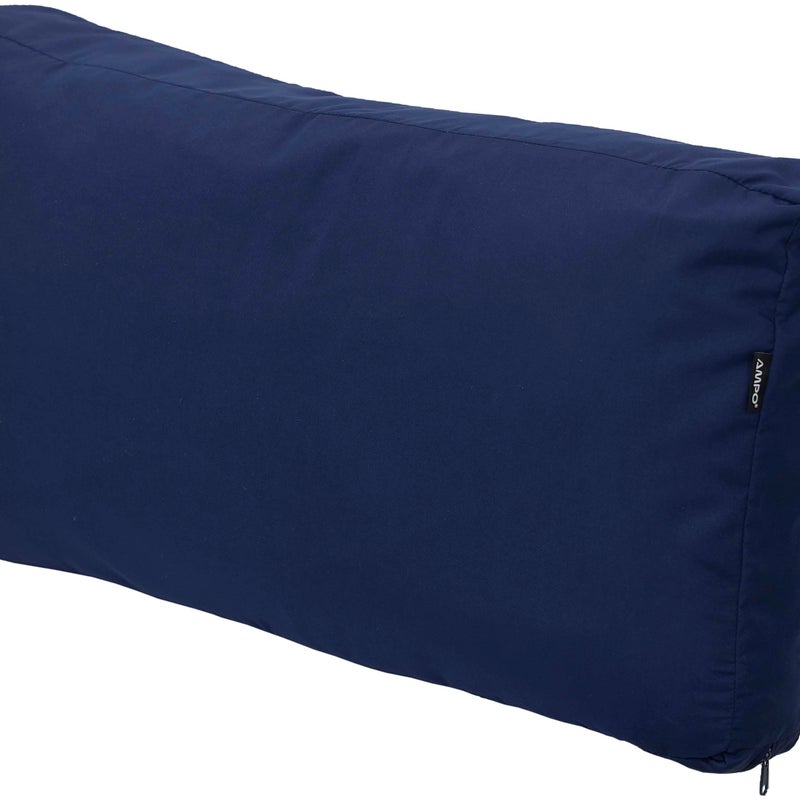 Poduszka na sofę narożnik AMPO granatowy gładki 1 szt.