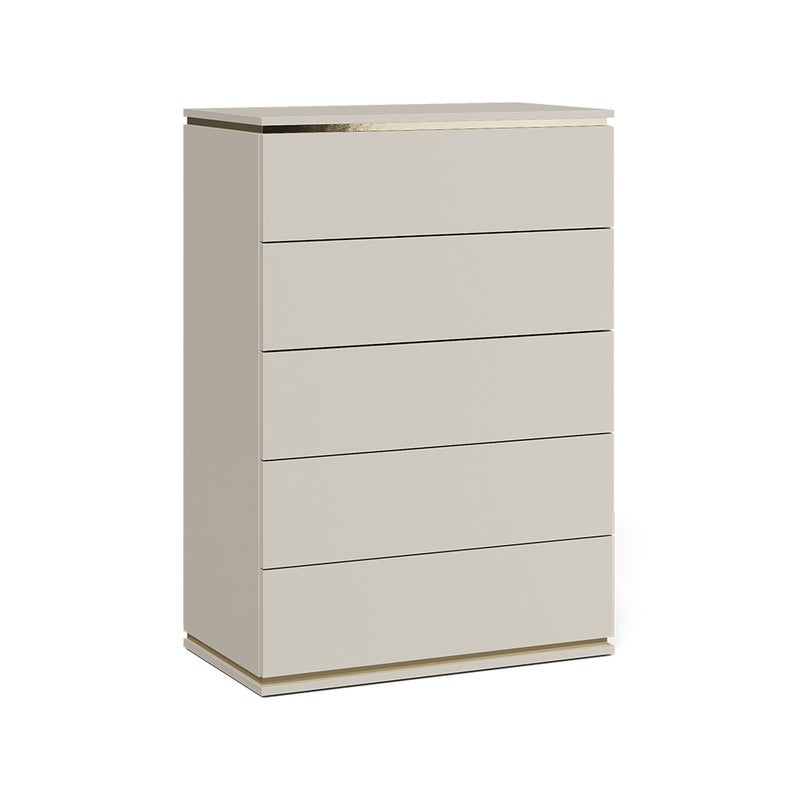Vicco Kredens Linette, Kaszmir, 76 x 109.1 cm z 5 szufladami