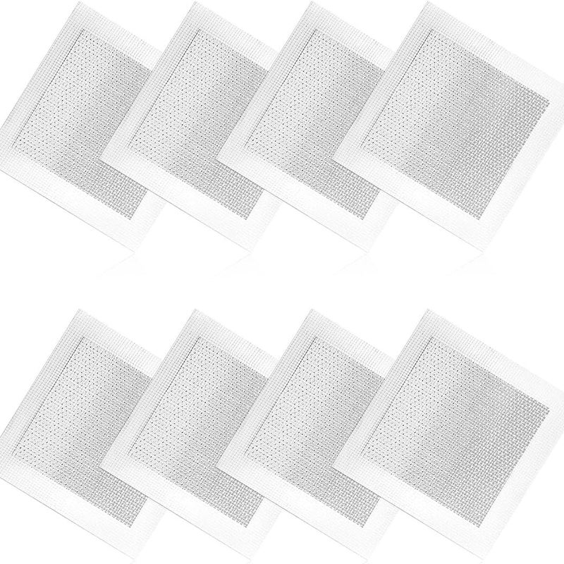 8 sztuk łatek naprawczych do ścian, samoprzylepne łatki ekranowe do płyt gipsowo-kartonowych (10 x 10 cm)