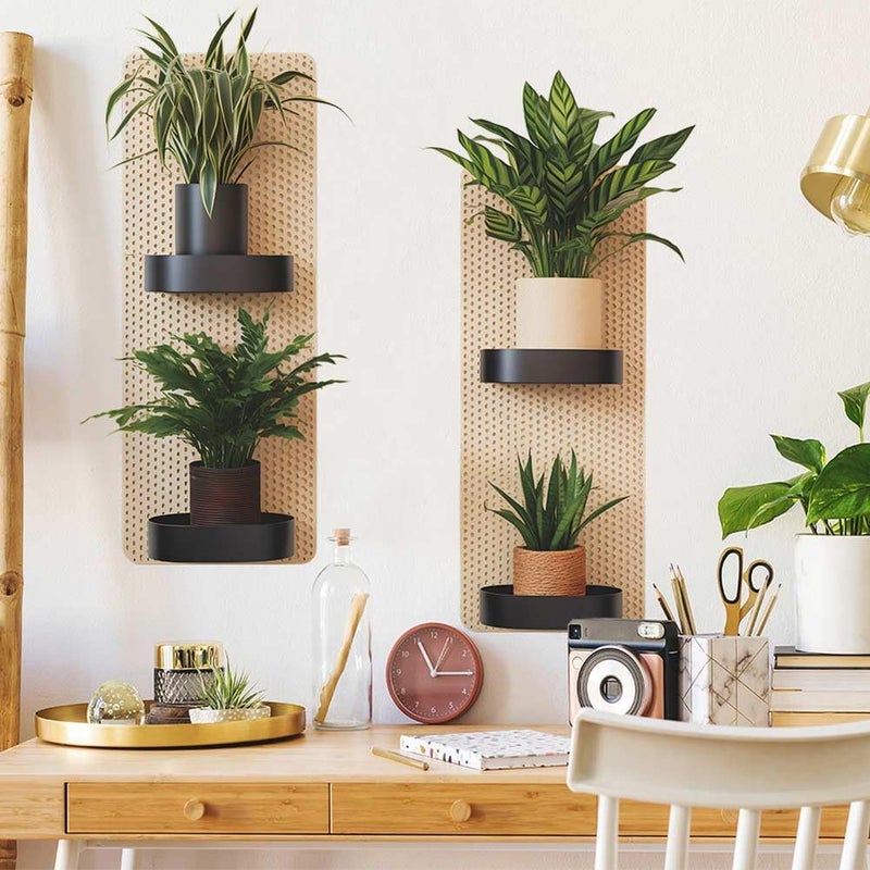 Naklejki ścienne 3D z zielonymi wzorami roślinnymi, samoprzylepna dekoracja ścienna do salonu i sypialni