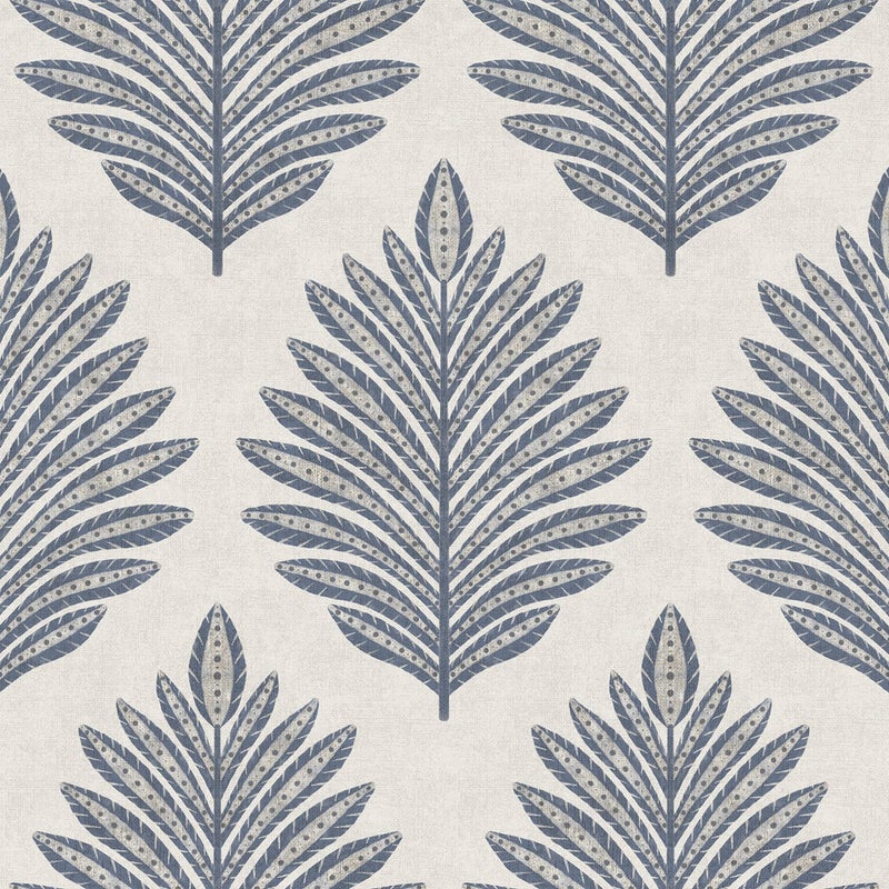 Tapeta przejrzeć niebieskim - 53 cm x 10 m - SANDERS & SANDERS