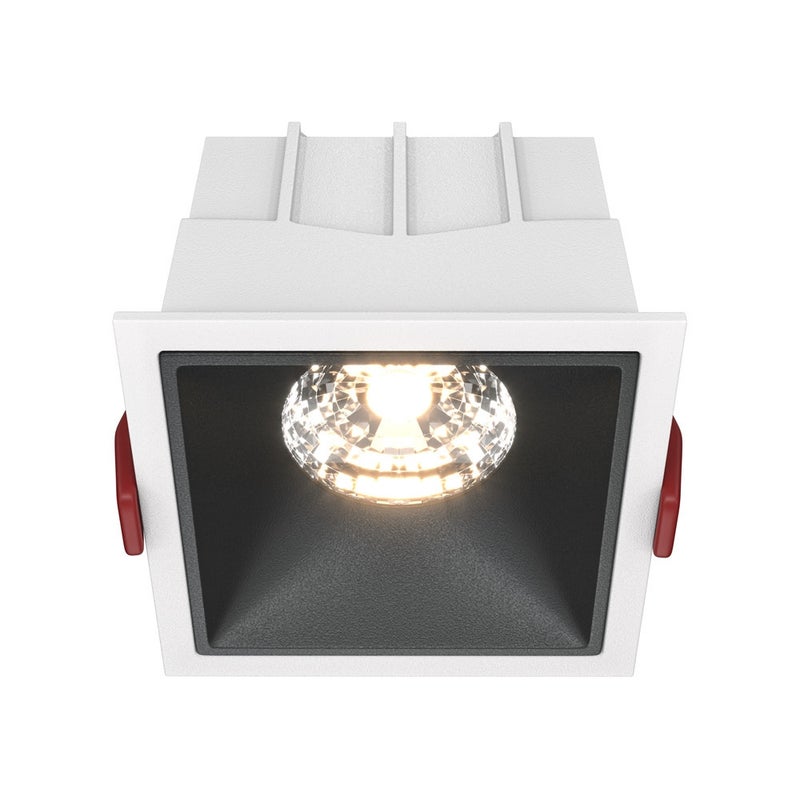Plafon Alfa Led kwadratowy biały LED 15W 3000K 1050lm wym: 6,3 x 8,5 cm IP20 aluminium Maytoni