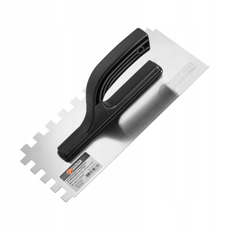 Polax Paca nierdzewna zębata 130 Х 270 mm ząb 12*12