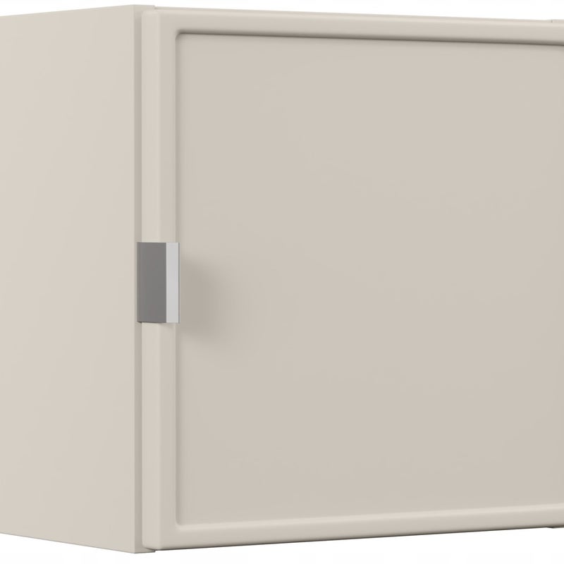 Szafka łazienkowa BELLA 35 cm kaszmirowa wisząca frezowany front