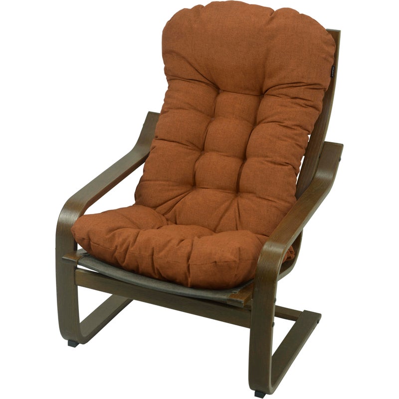 Poduszka na fotel drewniany Poang AMPO koniak melanż 1 szt.