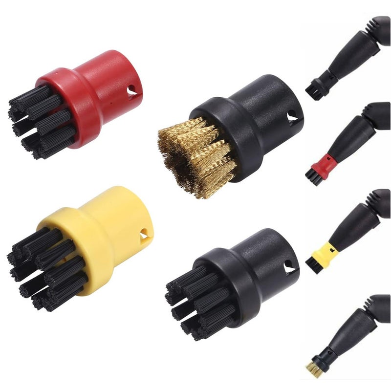 Zestaw 4 szczotek do parownicy Kärcher SC1, SC2, SC3, SC4, SC5, SC7, CTK10 – Szczotki do parownicy