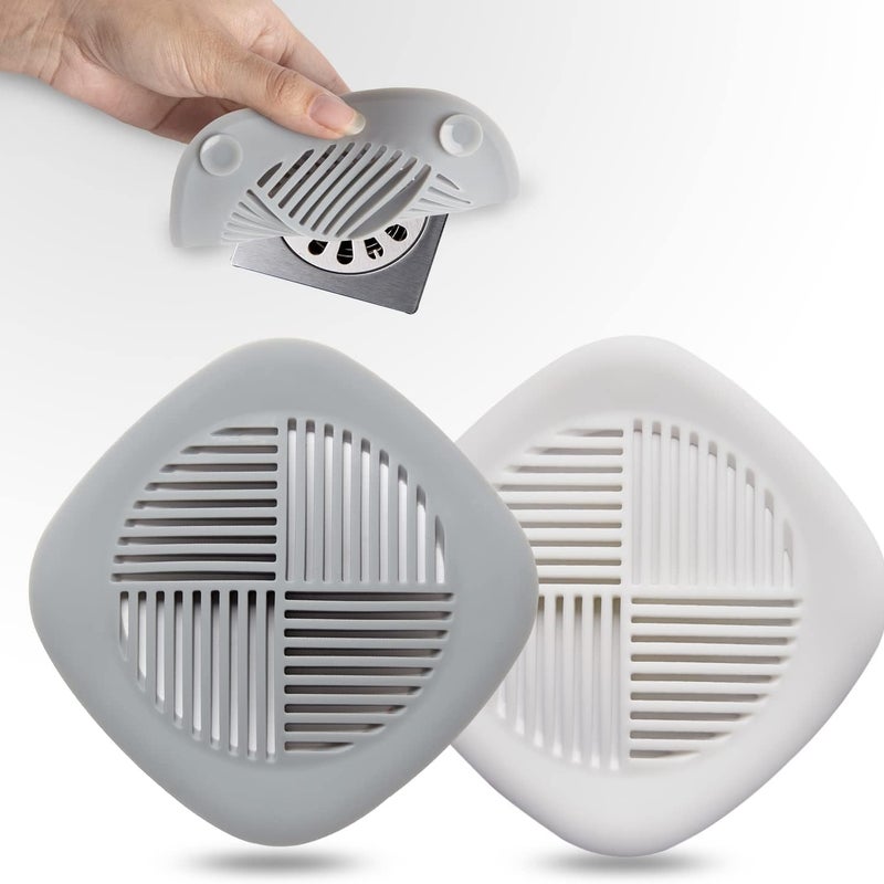 2-częściowy łapacz włosów - pokrywa odpływu prysznicowego - korek odpływowy 13,5 cm - do kuchni, wanny, łazienki