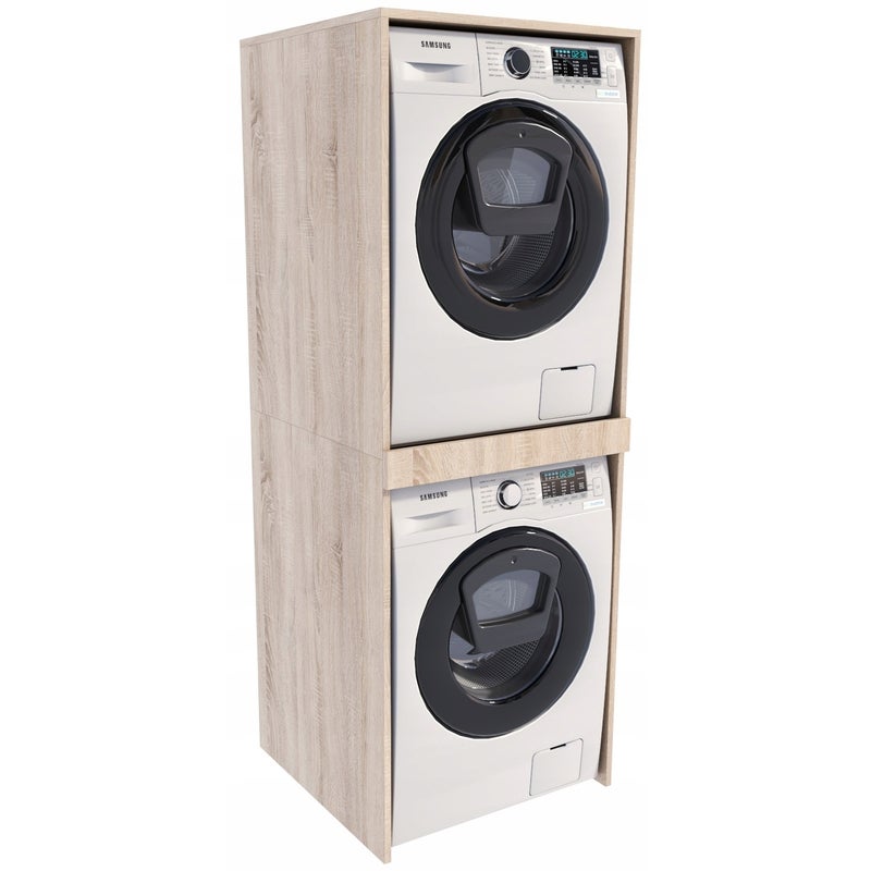 Szafka nad pralkę i na suszarkę TS sonoma szafka łazienkowa słupek regał