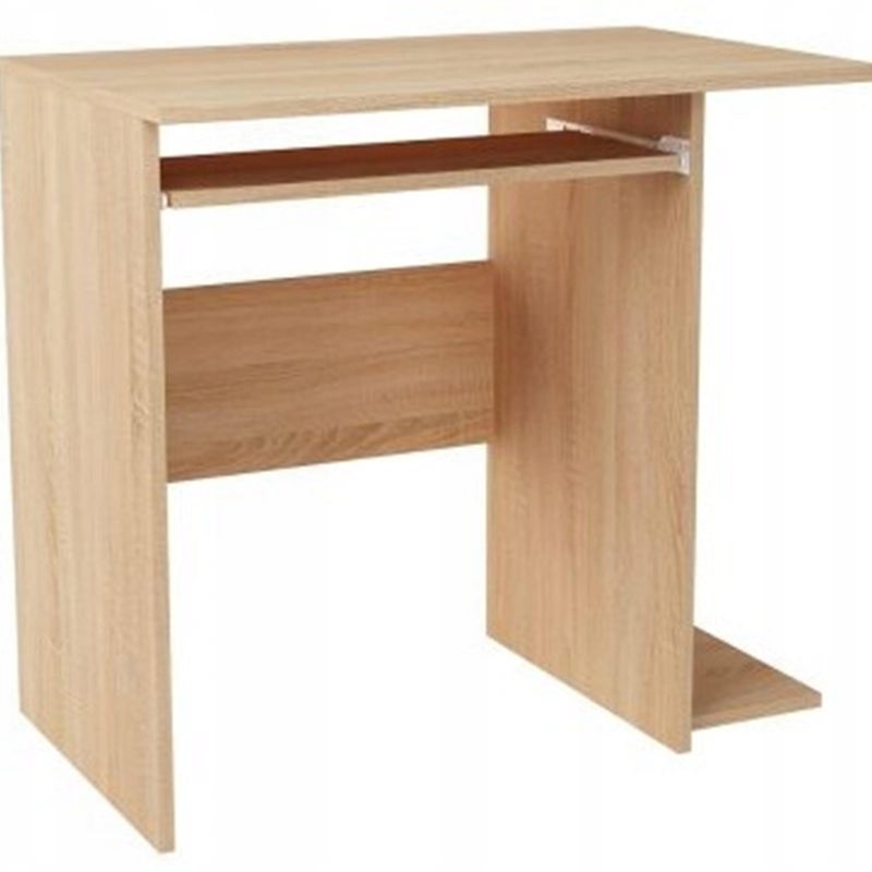 Biurko B5 SONOMA półka pod klawiaturę lewe prawe