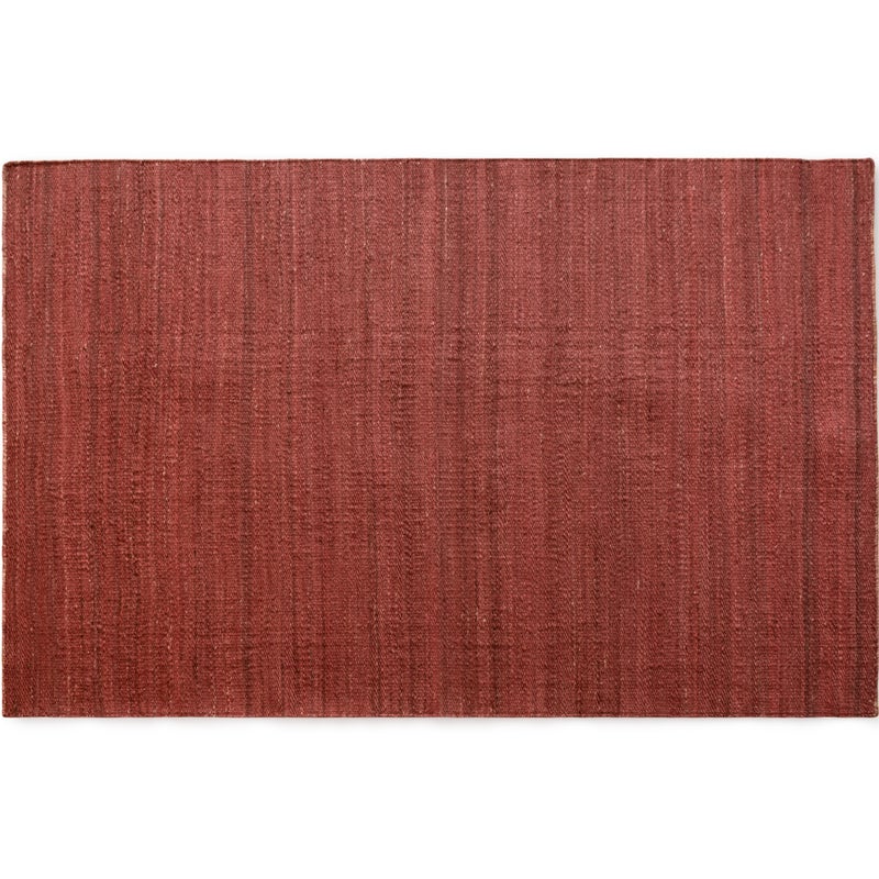 Dywan Ibi czerwony z juty i bawełny 150x200 cm – naturalny, ciepły i w stylu boho