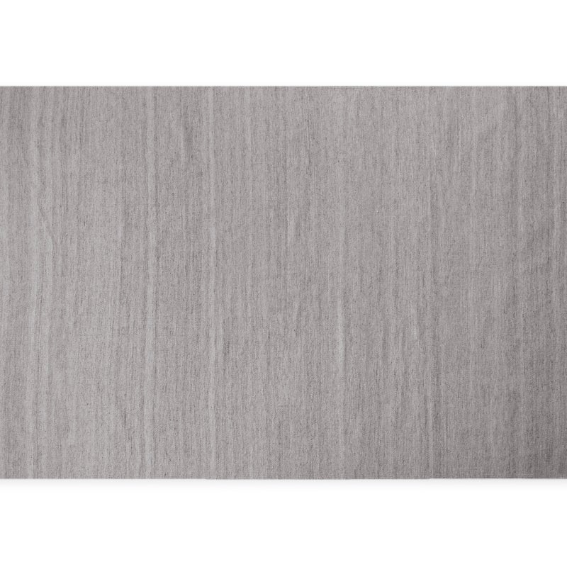 Szary dywan z wełny i wiskozy 160x230 cm – elegancki, miękki i nowoczesny do salonu lub sypialni