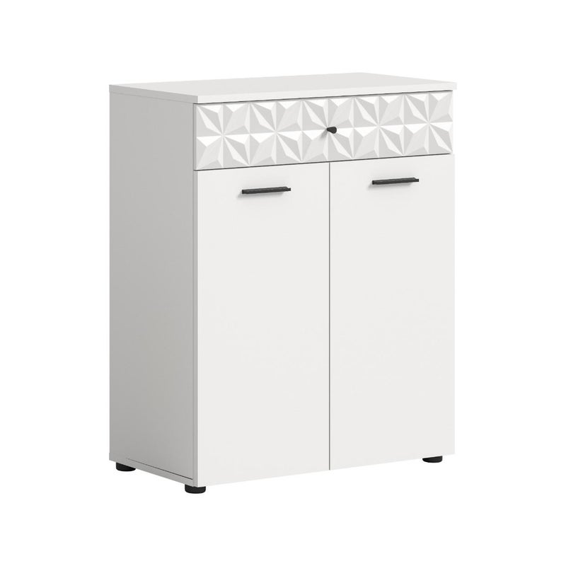 Prisma szafka łazienkowa 2 drzwi, 1 szuflada biały.