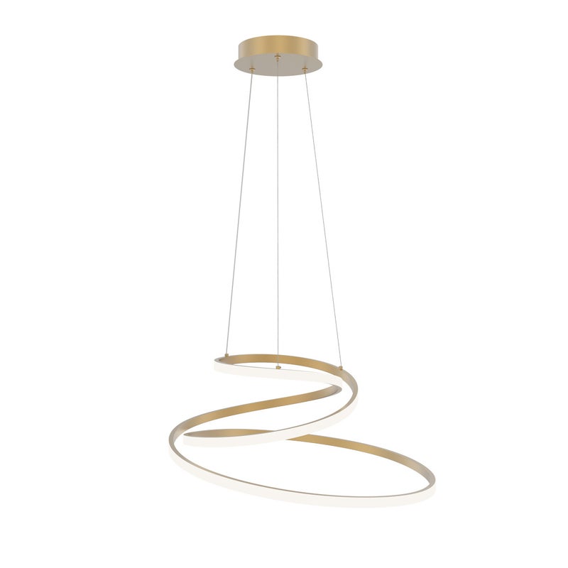 Lampa wisząca LORILA LED 60W Odcienie bieli 3300lm złota wym: 150 x 60 x 60 cm Italux