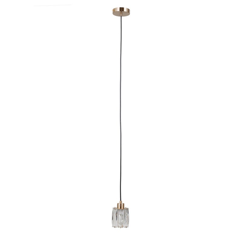 Lampa wisząca TORNO złota 1 x E14 x 40W wym: 120 x 10 x 10 cm Italux