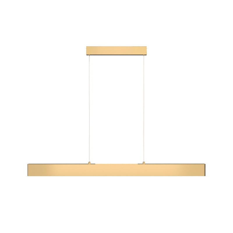 Lampa wisząca STEP LED 30W Ciepła biel 1400lm mosiężno-złota wym: 8 x 4 x 118,5 cm Maytoni