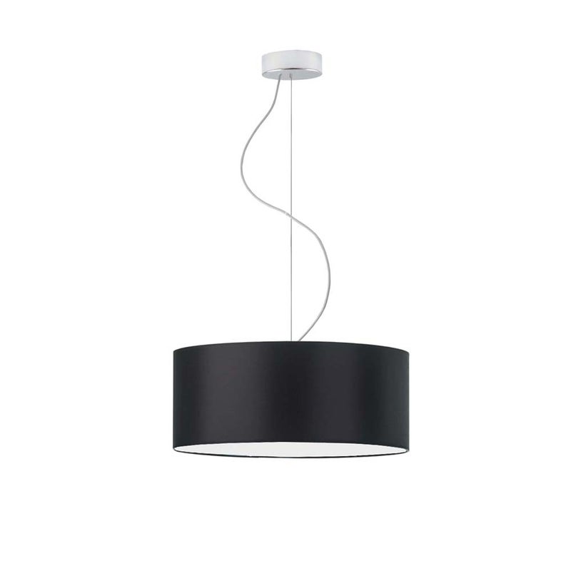 Lampa sufitowa żyrandol lampa wisząca z abażurem walec 40 cm BLUES