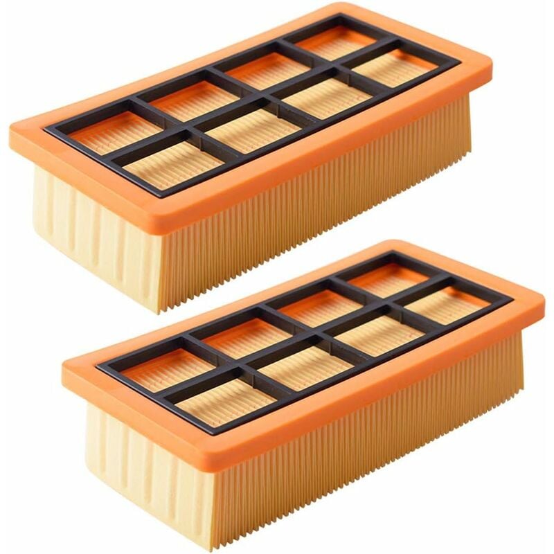 Dwa filtry wymienne do odkurzaczy Kärcher AD 3200, AD 3 Premium i AD 4 Premium.