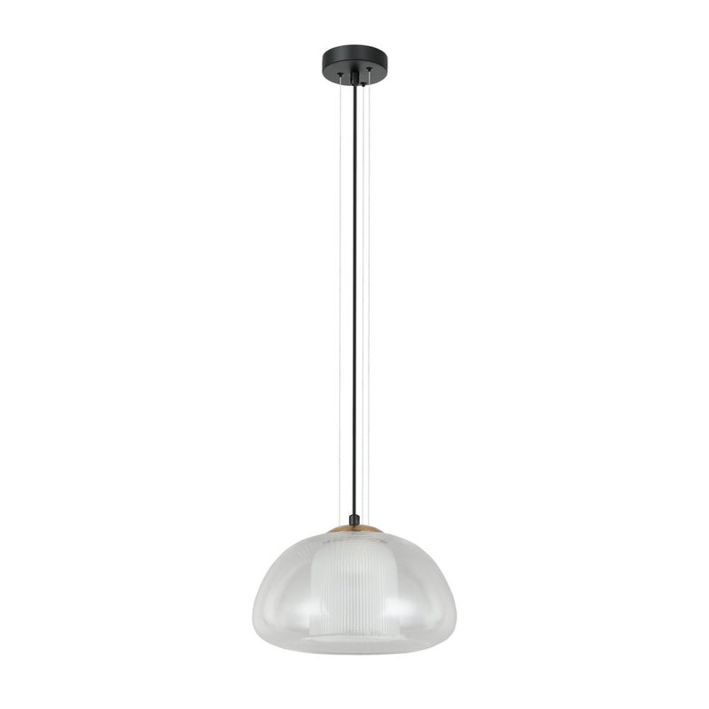 Lampa wisząca FEDER czarna 1 x E27 x 40W wym: 88 x 25 x 25 cm Italux