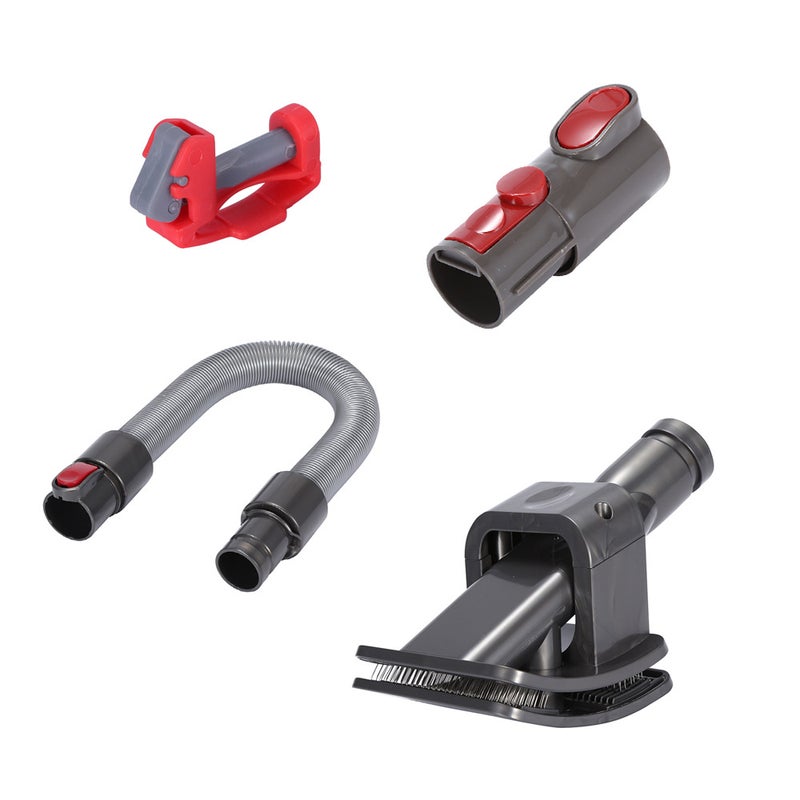 Zestaw 4 elementów do blokady przełącznika szczotki dla zwierząt Dyson w odkurzaczach V8, V10, V11 i V15.