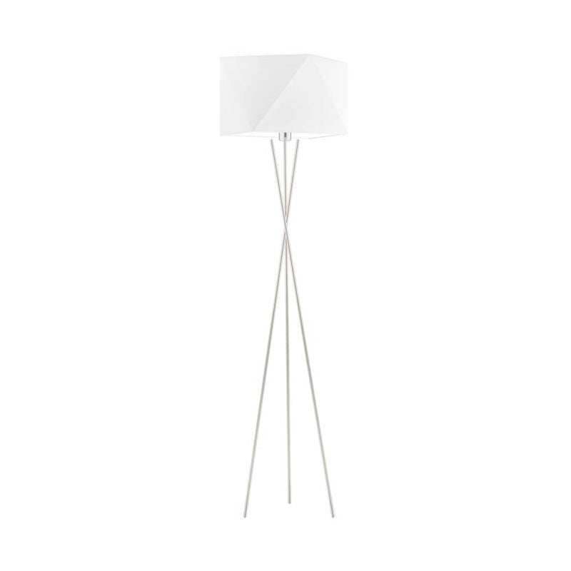 Lampa stojąca podłogowa trójnóg z abażurem diament MORIS