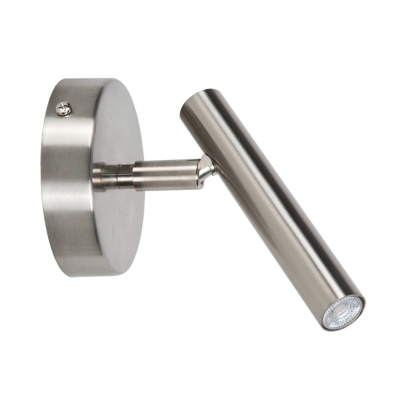 Kinkiet nowoczesny SOPEL srebrny 1xG9x3W wym: 15x10x16 cm IP20 Sigma Lighting