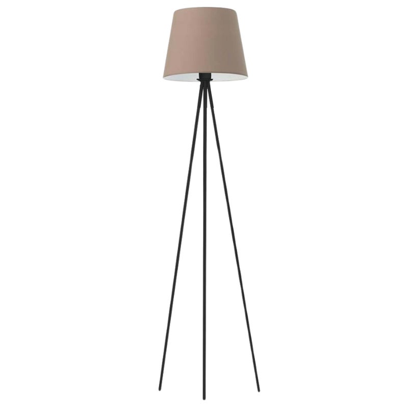 Lampa stojąca podłogowa trójnóg z abażurem stożek JOLLY