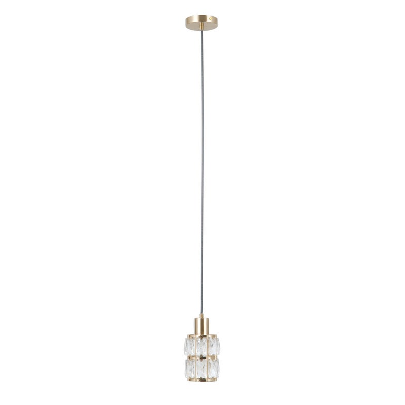 Lampa wisząca ALMA złota 1 x E27 x 40W wym: 120 x 10,5 x 10,5 cm Italux