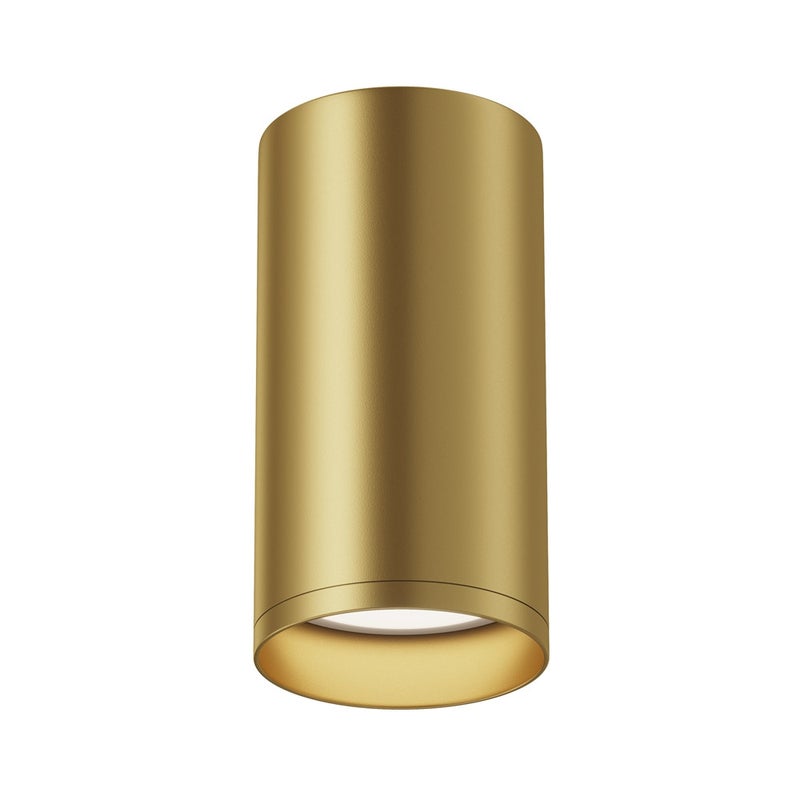Lampa wisząca FOCUS S mosiężno-złota 1 x GU10 x 10W wym: 10 x 5,2 x 5,2 cm Maytoni