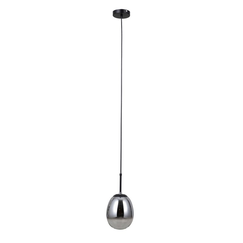 Lampa wisząca MEOLO czarna matowa 1 x E14 x 5W wym: 120 x 15 x 15 cm Italux