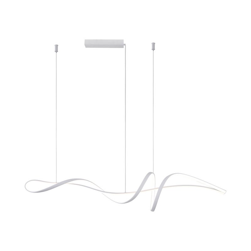 Lampa wisząca MILA LED 40W Odcienie bieli 3700lm biała wym: 150 x 120 x 25 cm Italux
