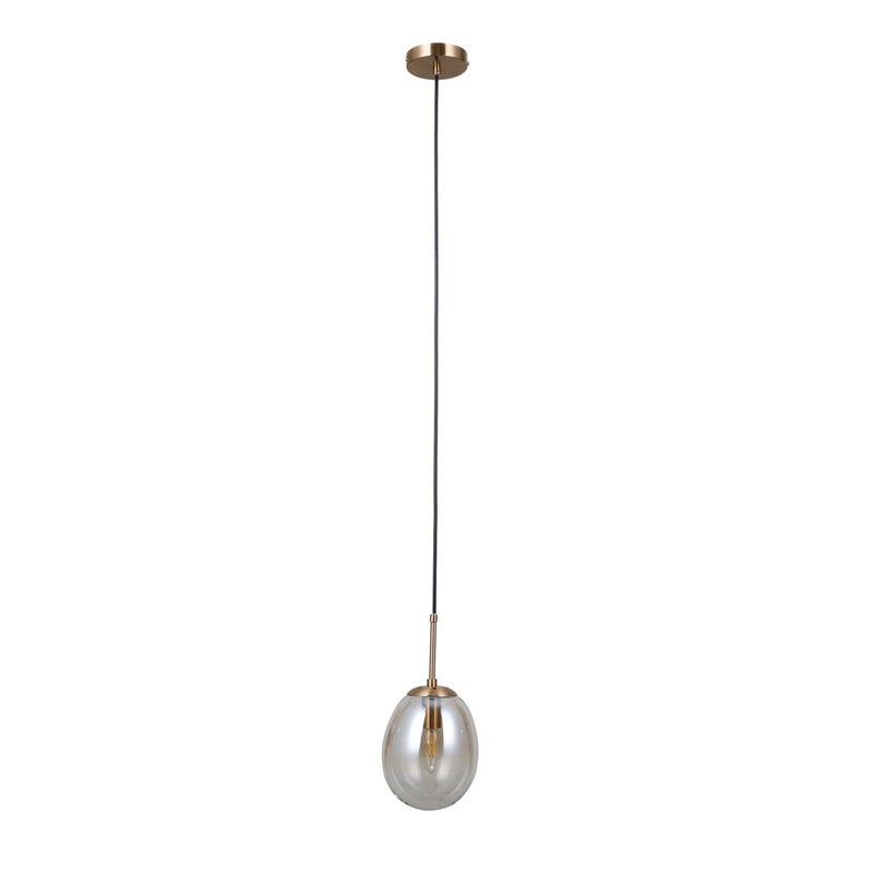 Lampa wisząca MEOLO złota 1 x E14 x 5W wym: 120 x 15 x 15 cm Italux