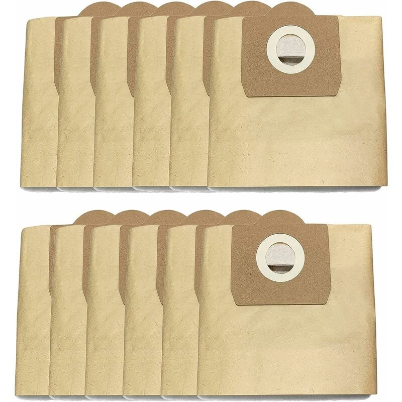 12 worków kompatybilnych z odkurzaczami Kärcher 6.959-130.0 Mv 3 / Wd 3.Xxx/A 22Xx / A 25Xx / A26Xx /Se 4001, 4002